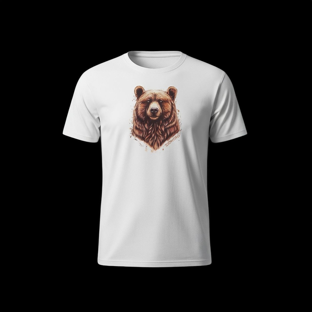 Футболка «Медведь 1» х/б в асс-те