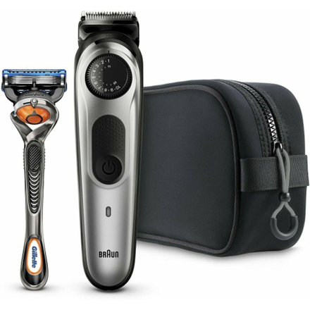 Триммер электрический Braun BT5960TS тип 5542 + Бритва Gillette