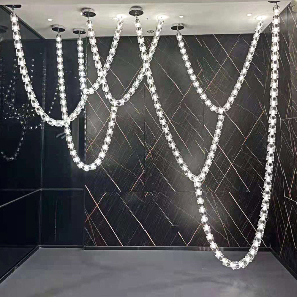 Подвесной дизайнерский светильник  Swarovski Chandelier by Studio Bouroullec Creates