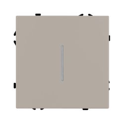 Механизм звонкового выключателя LED SWT-NOBE-MKR1-SFPL-L-CA (230V, 10A) (Arlight, Кашемир) 061783