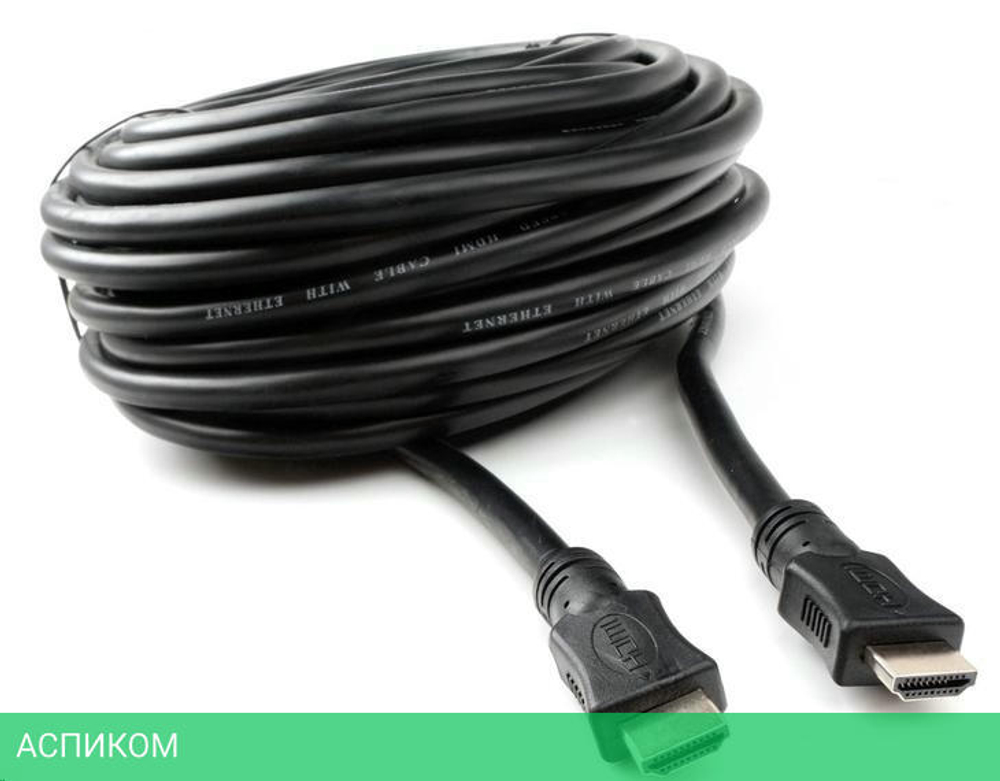 Кабель Cablexpert CC-HDMI4L-15M HDMI-HDMI 15м черный