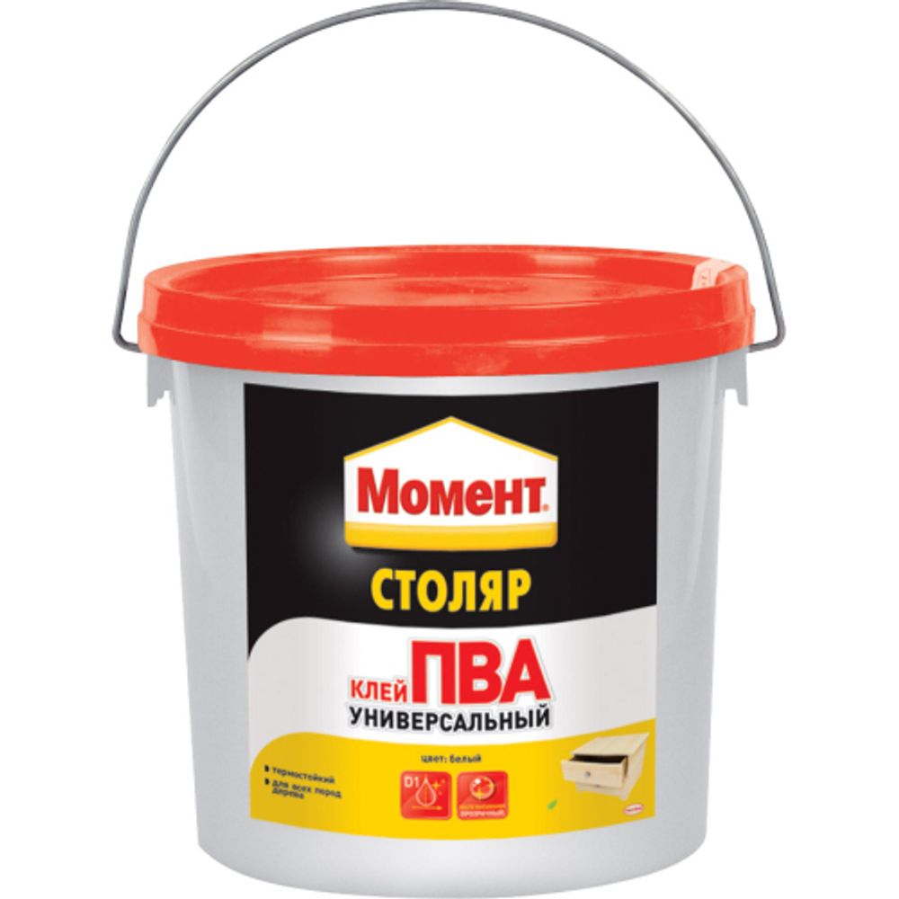 Клей Момент 1960503 Столяр ПВА универсальный 3 кг.