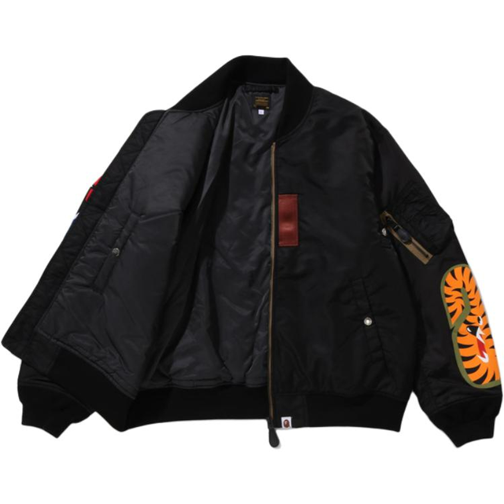 A Bathing Ape Bathing Ape Shark Ma 1 Bomber Куртка черный