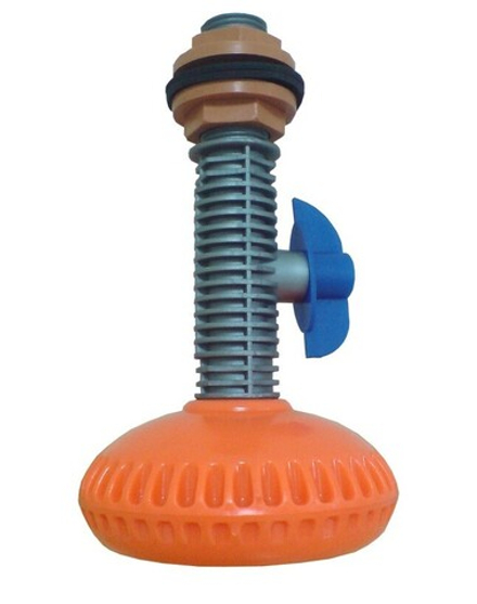 Душ-лейка с краном пластмассовый "Norton" 9см (150шт)