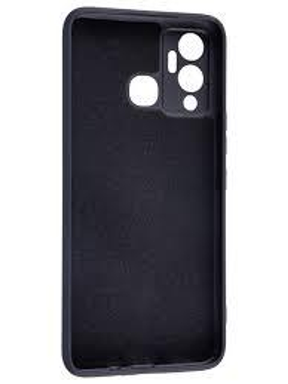 Силиконовый чехол  для Infinix Hot 20S черный