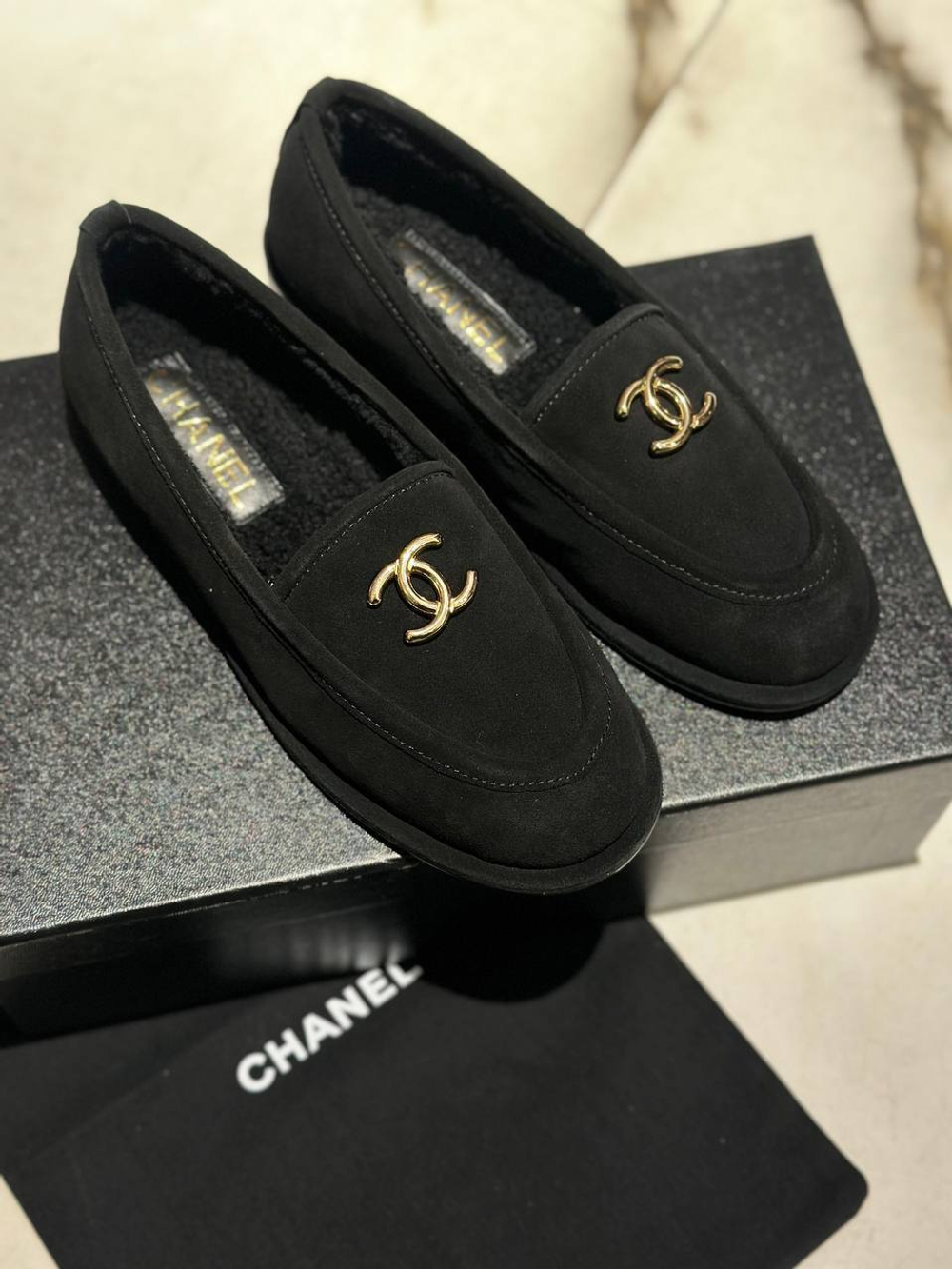 Лоферы CHANEL