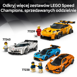 LEGO Speed Champions - Спортивный автомобиль Dodge Challenger SRT Hellcat 77237