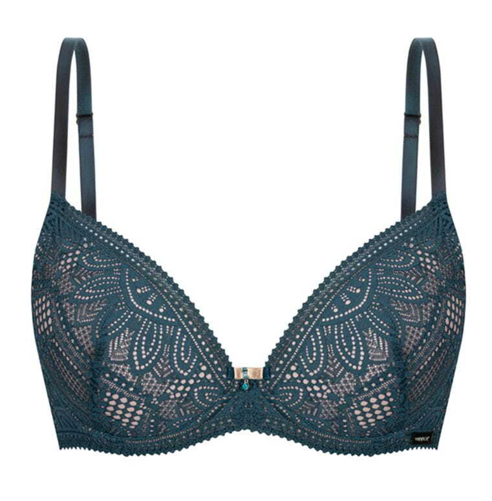 Бюстгальтер пуш-ап Daniela (Размер: 80B) (Цвет: грязно-синий)