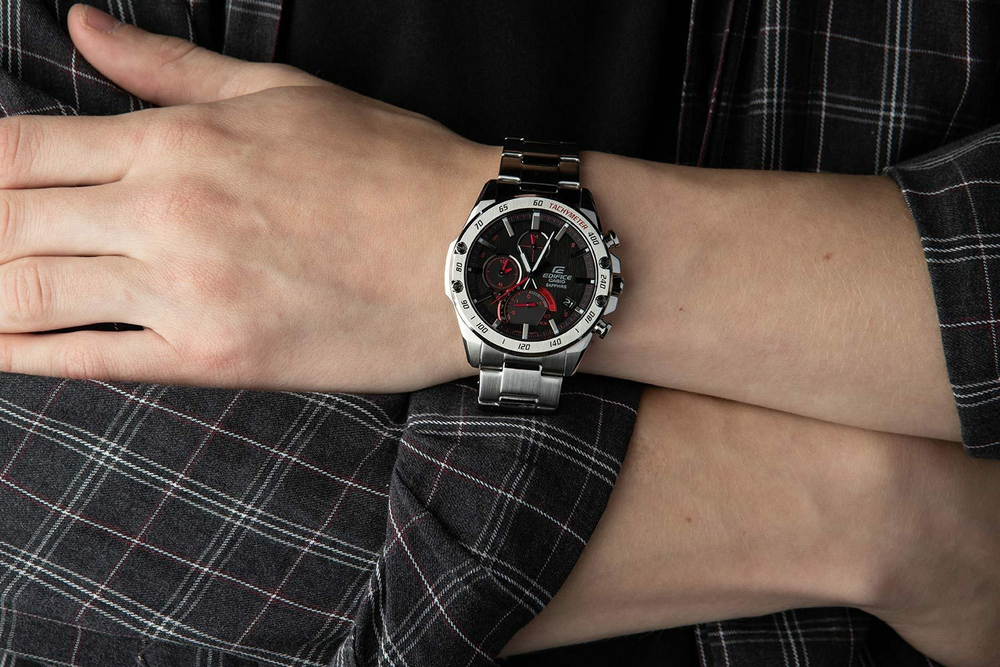 Японские наручные часы Casio Edifice EQB-1000XD-1AER с хронографом