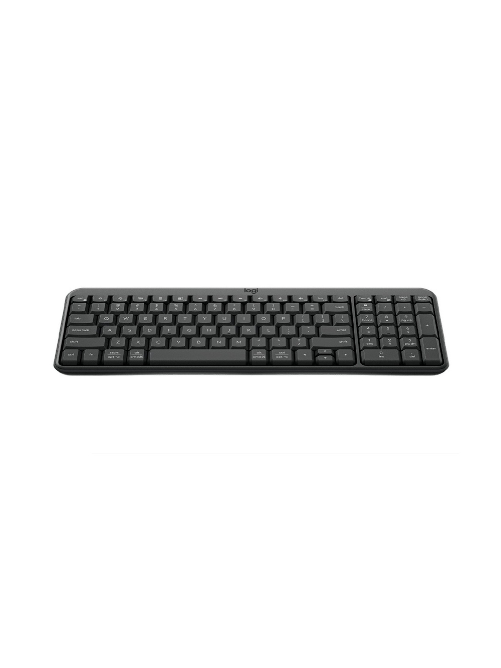 920-013452 Logitech Клавиатура K250 Graphite Wireless оригинальная заводская гравировка RU/LAT