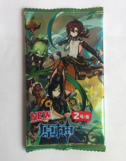 Коллекционные карточки Genshin Impact 4.2