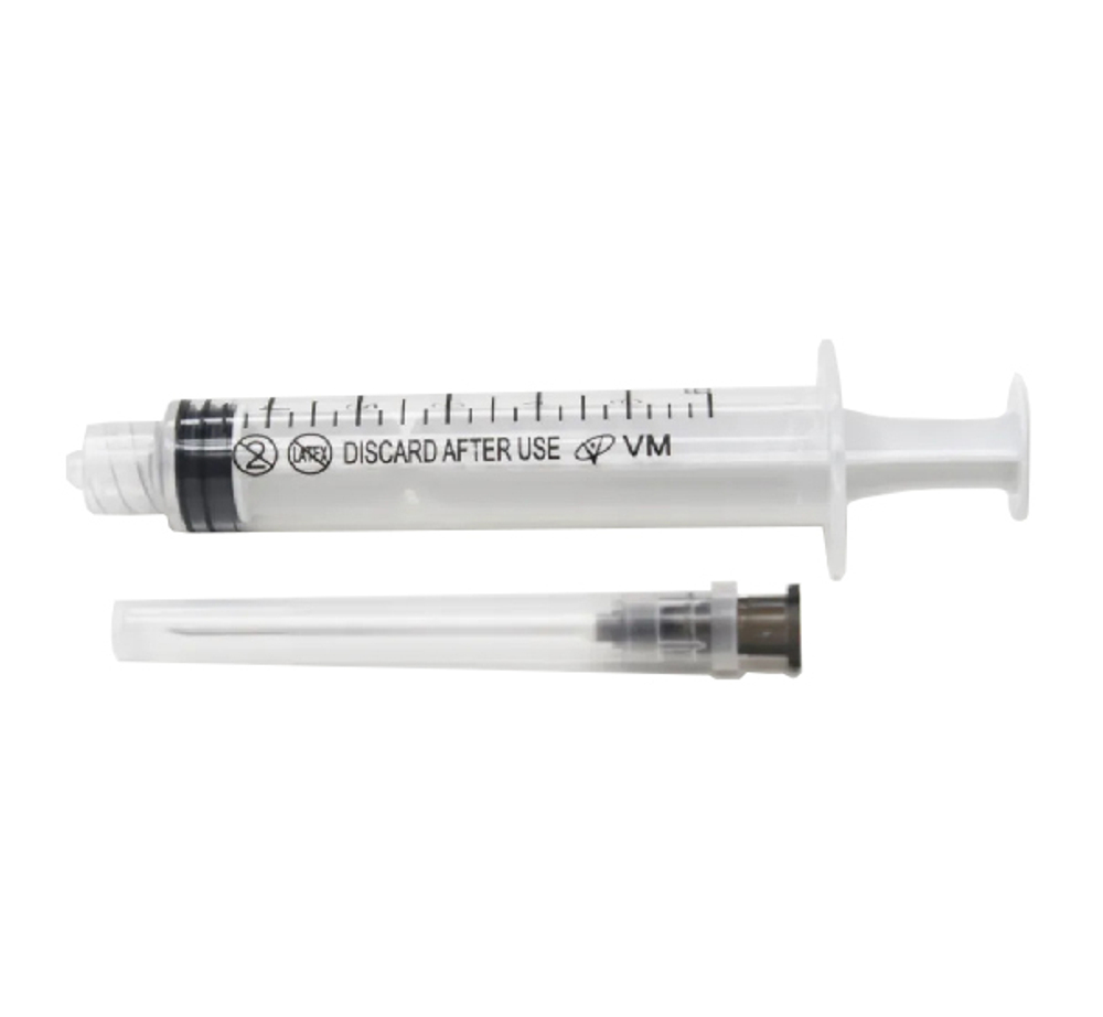 Шприц одноразовый 5мл с иглой 22G 1 1/2 (0,7*40мм) Vogt Medical