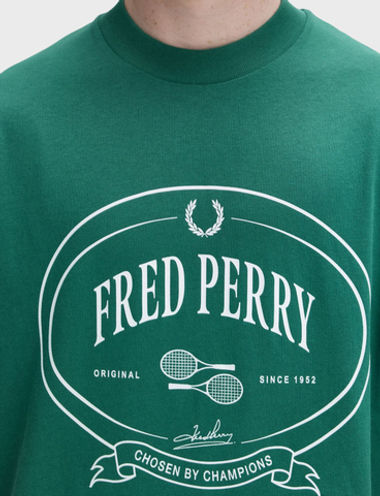 Футболка FRED PERRY Chosen By Champions T-Shirt