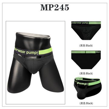 Мужские трусы брифы черные PUMP! MP245-2
