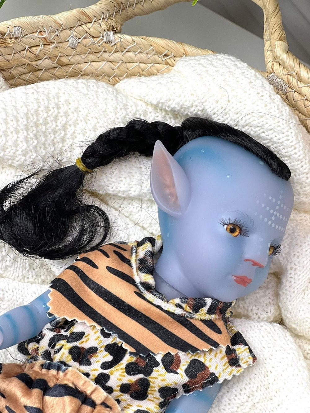 Кукла виниловая 30см Аватар (девочка) (FA005)