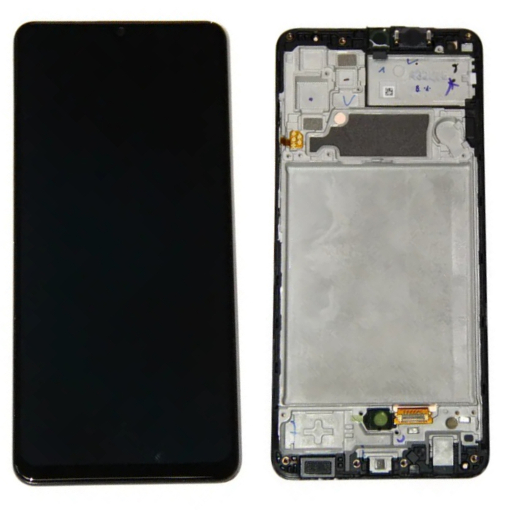 Дисплей для Samsung Galaxy A32 4G (A325F) с тачскрином и рамкой Черный - OR (SP)