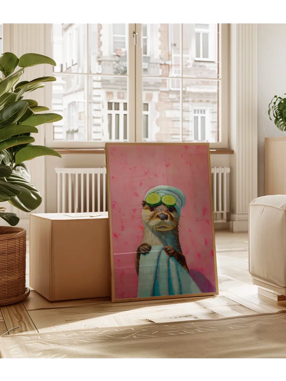 постер 30х40 см интерьерный на стену без рамок