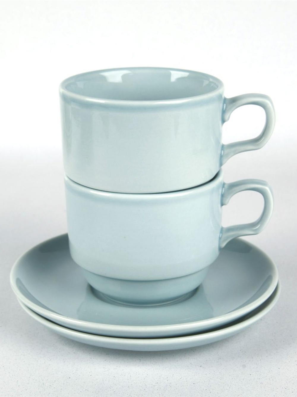 Чайная пара Башкирский фарфор, 200 мл, 2 шт, фарфор, цвет