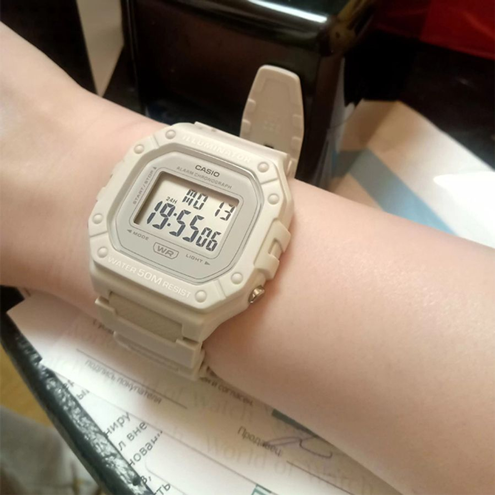Женские наручные часы Casio Collection W-218HC-8A