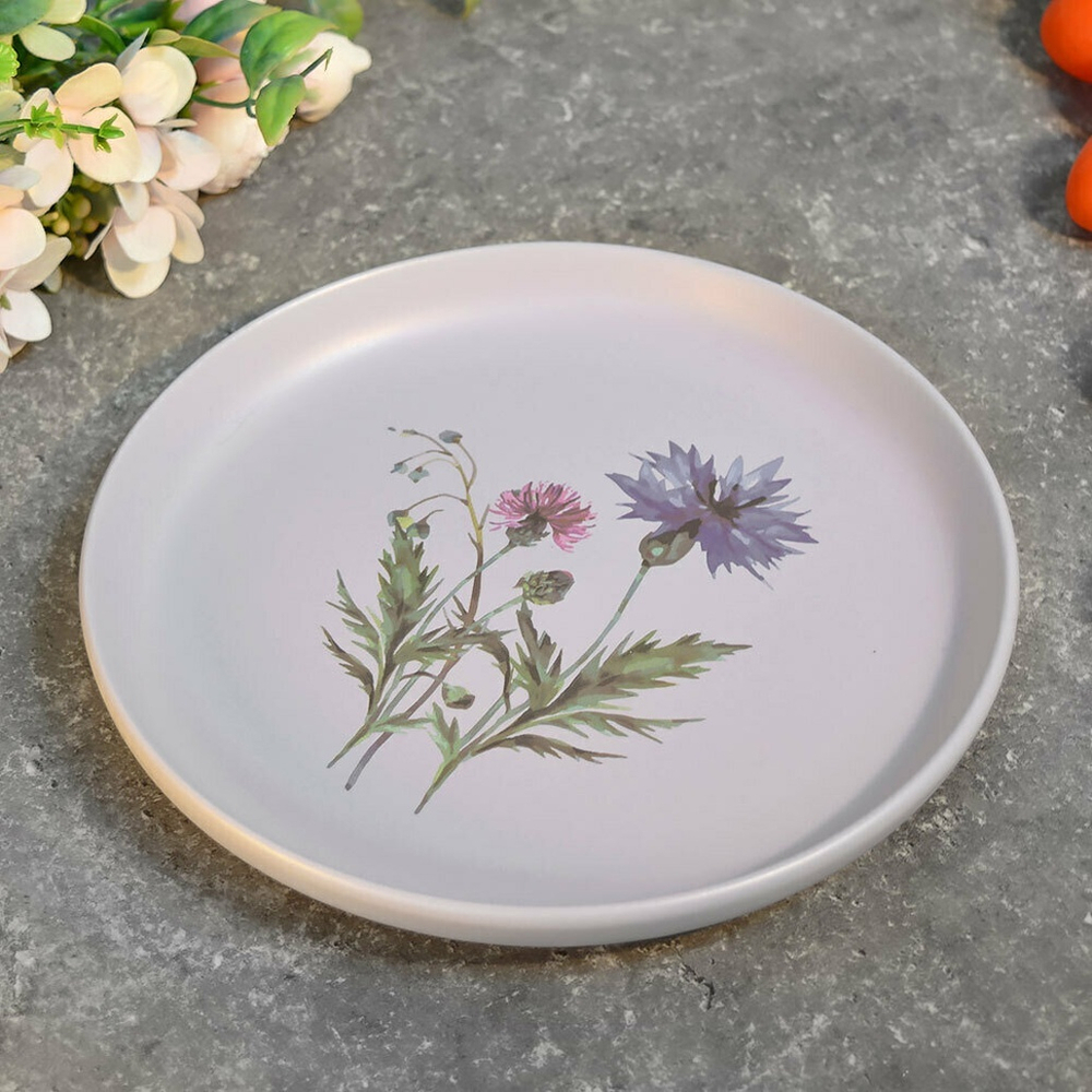 Тарелка десертная 20см Васильки