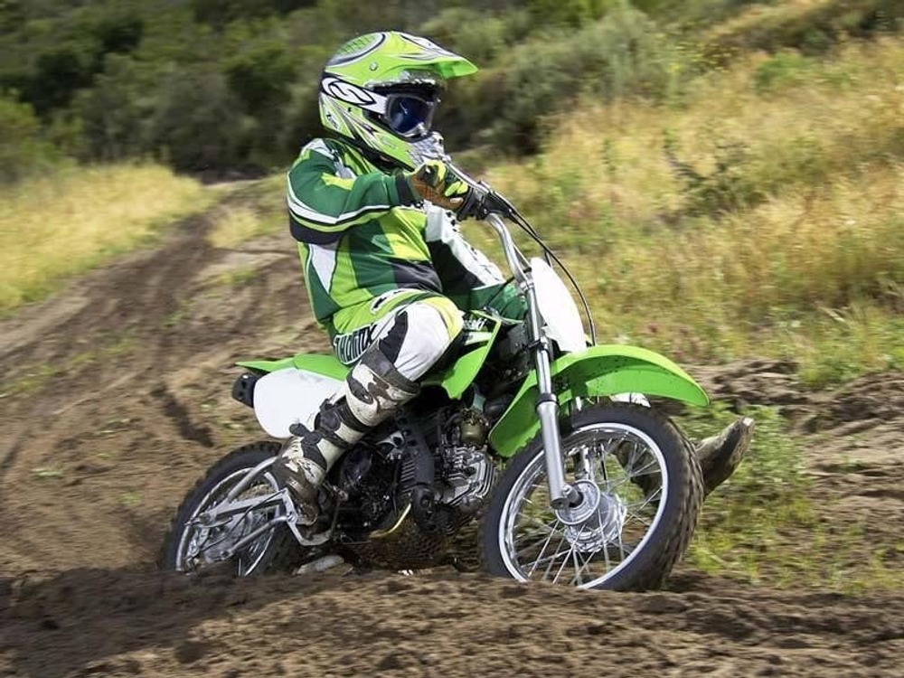 Мотоцикл кроссовый эндуро KAWASAKI KLX110
