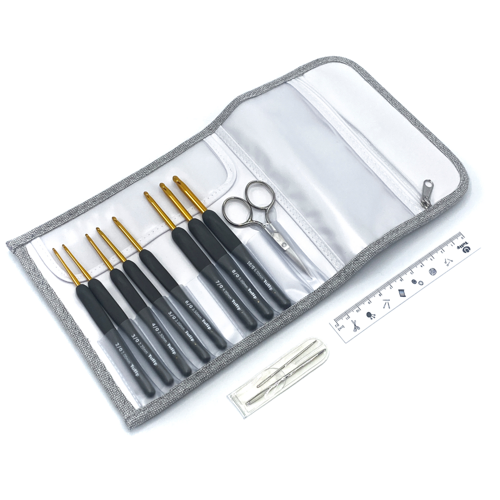 Набор крючков для вязания Tulip Etimo Gold