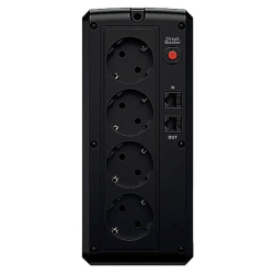 CyberPower UT1100EG ИБП {Line-Interactive, Tower, 1100VA/660W USB/RJ11/45 (4 EURO), 12В/5 Ач х 2}
