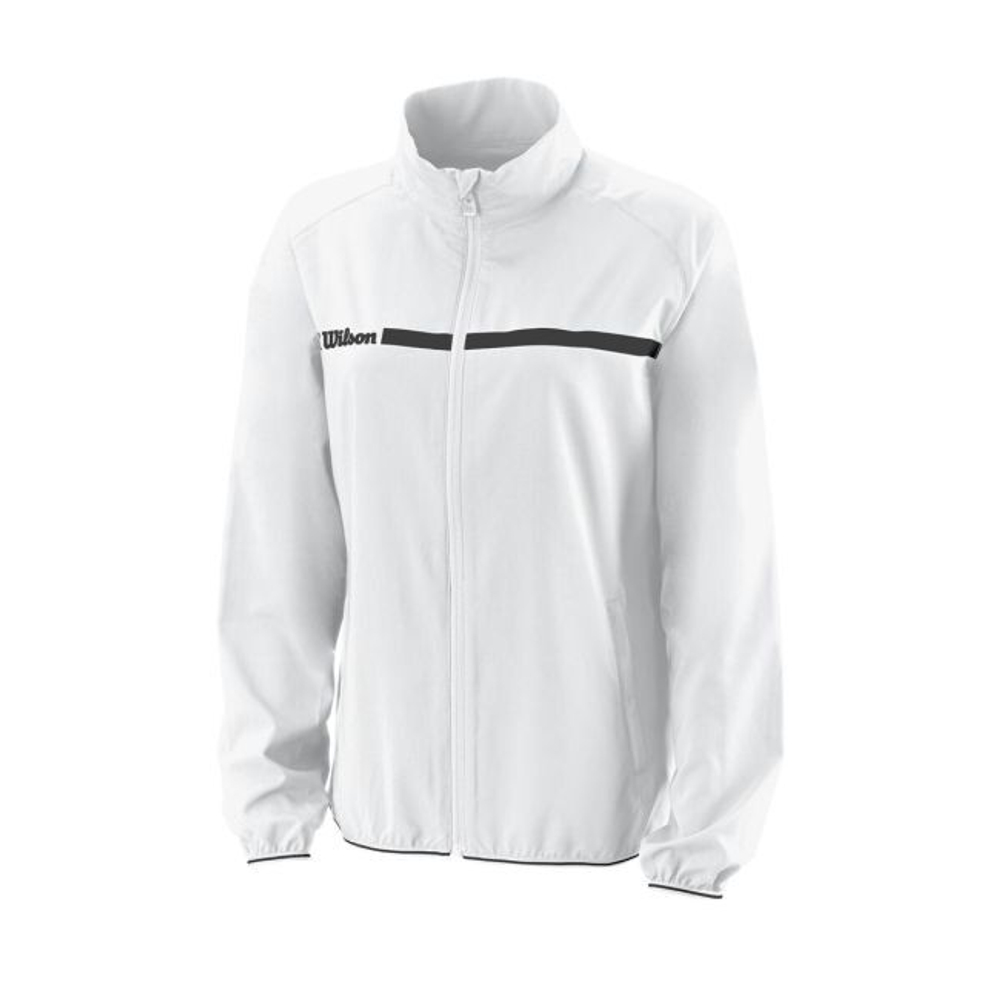 Женская теннисная куртка Wilson Team II Woven Jacket W - white