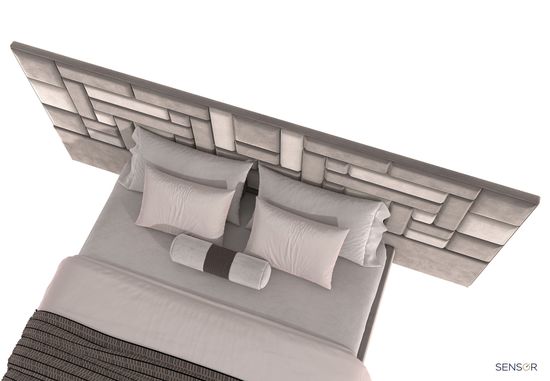 Кровать Стоун с широким изголовьем