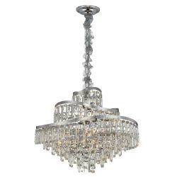 Citilux NAIAD CL315161 Люстра хрустальная подвесная Хром