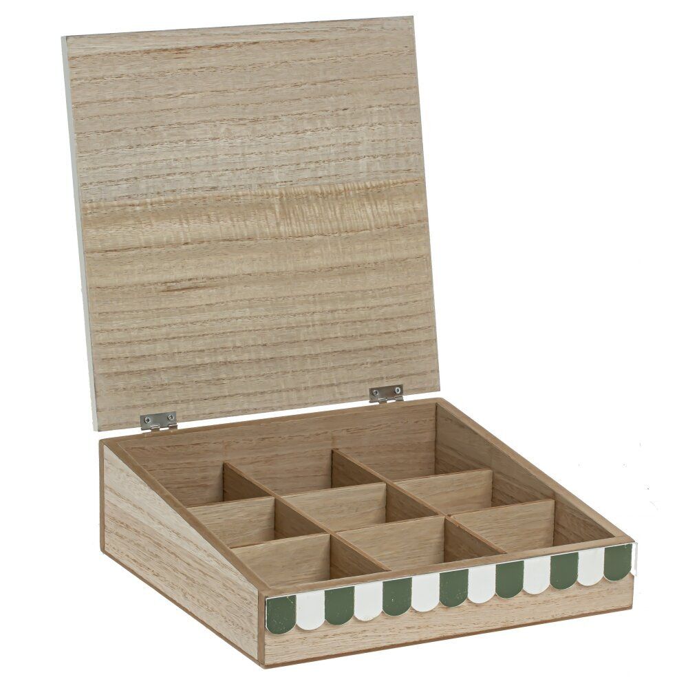 GAEM Шкатулка для чайных пакетиков, L24 W24 H8 см