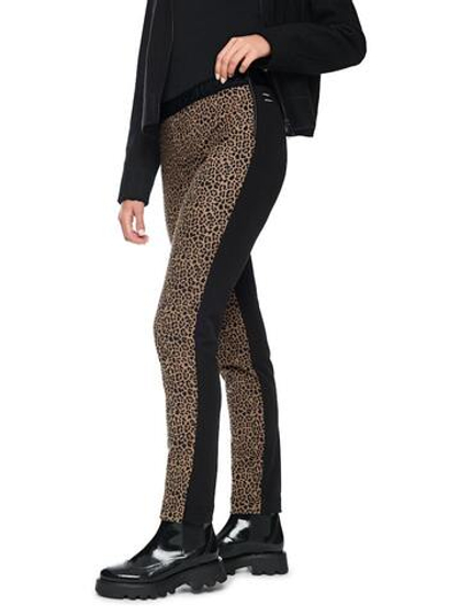 Marc Cain Брюки с анималистичным принтом