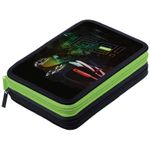 Пенал 2 отделения 200х140х45 Berlingo Go fast 2, ткань