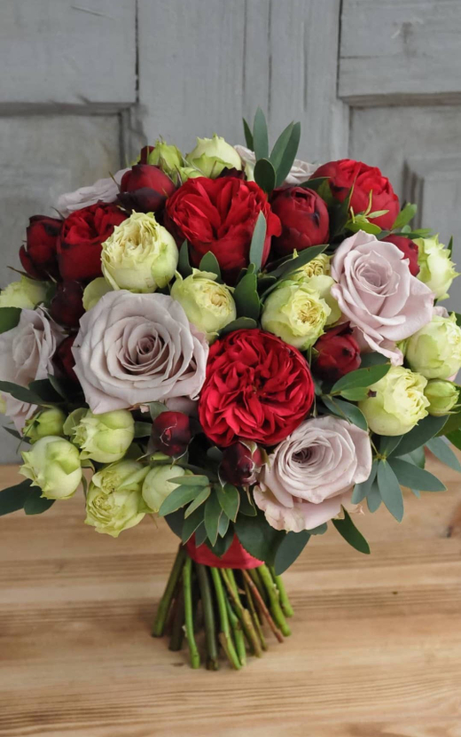 Букет невесты Страсть и нежность