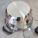 Кастрюля 2,4л нерж "Classic" SA-P1020