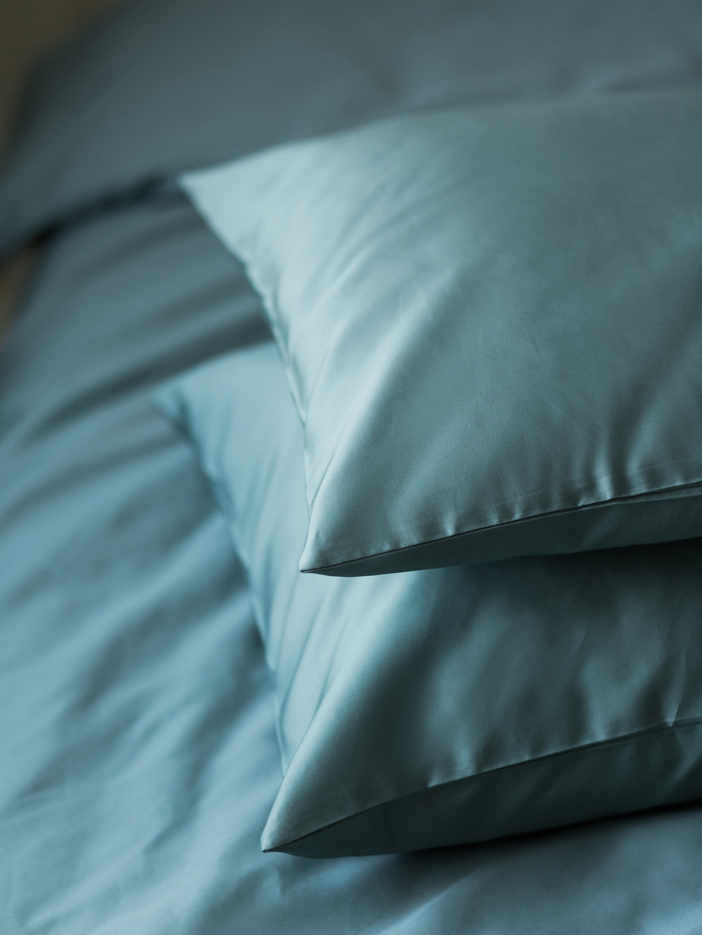 Наволочки сатин бирюзовые купить