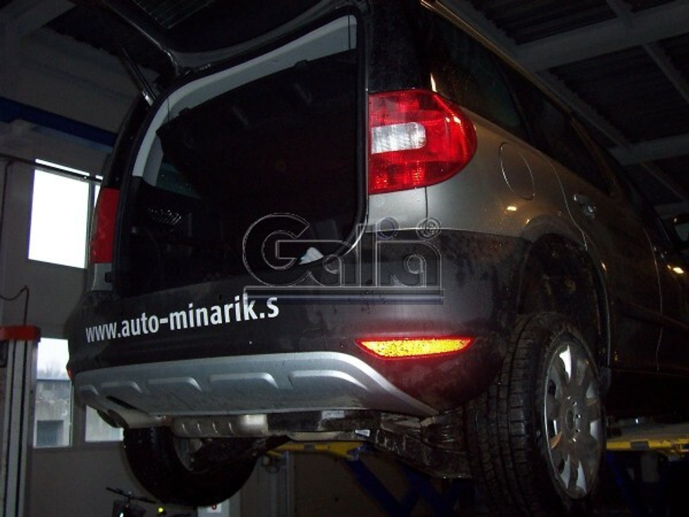 Фаркоп оцинкованный Galia S098C для Skoda Yeti 2009-2018(паспорт и сертификат в комплекте)(без электрики)