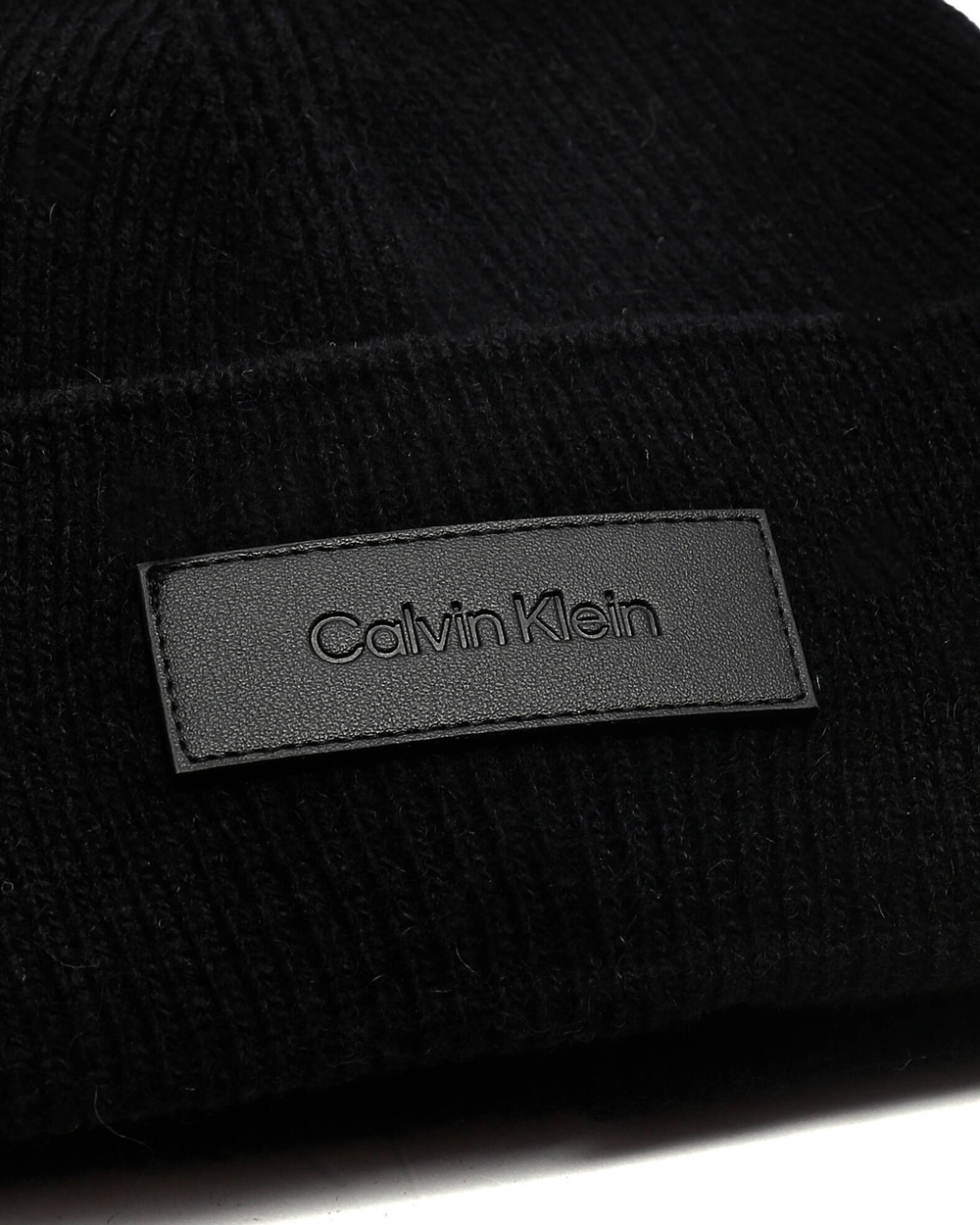 хлопковая шапка badge docker Calvin Klein - черный(K50K509676)