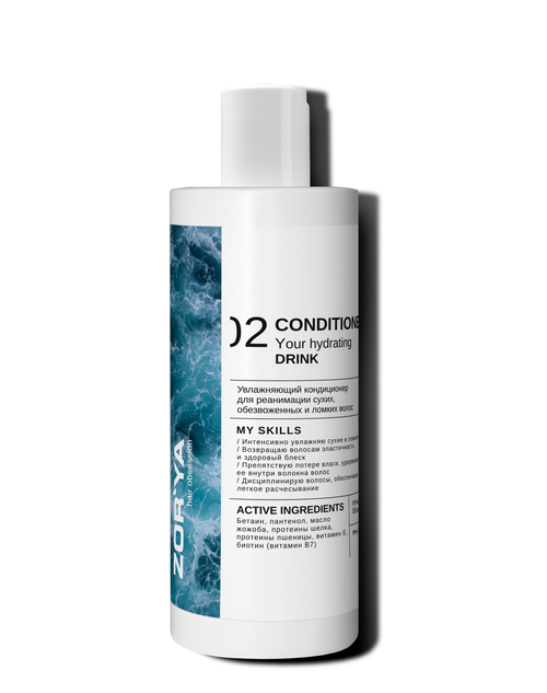 Увлажняющий кондиционер для реанимации сухих, обезвоженных и ломких волос, 500 мл