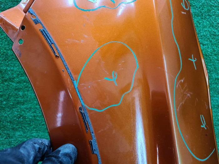 Крыло переднее левое Lada Vesta (2015-н.в.) Cross