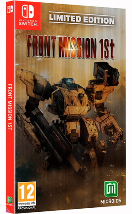 Front Mission 1St: Remake Limited Edition [Switch, английская версия]