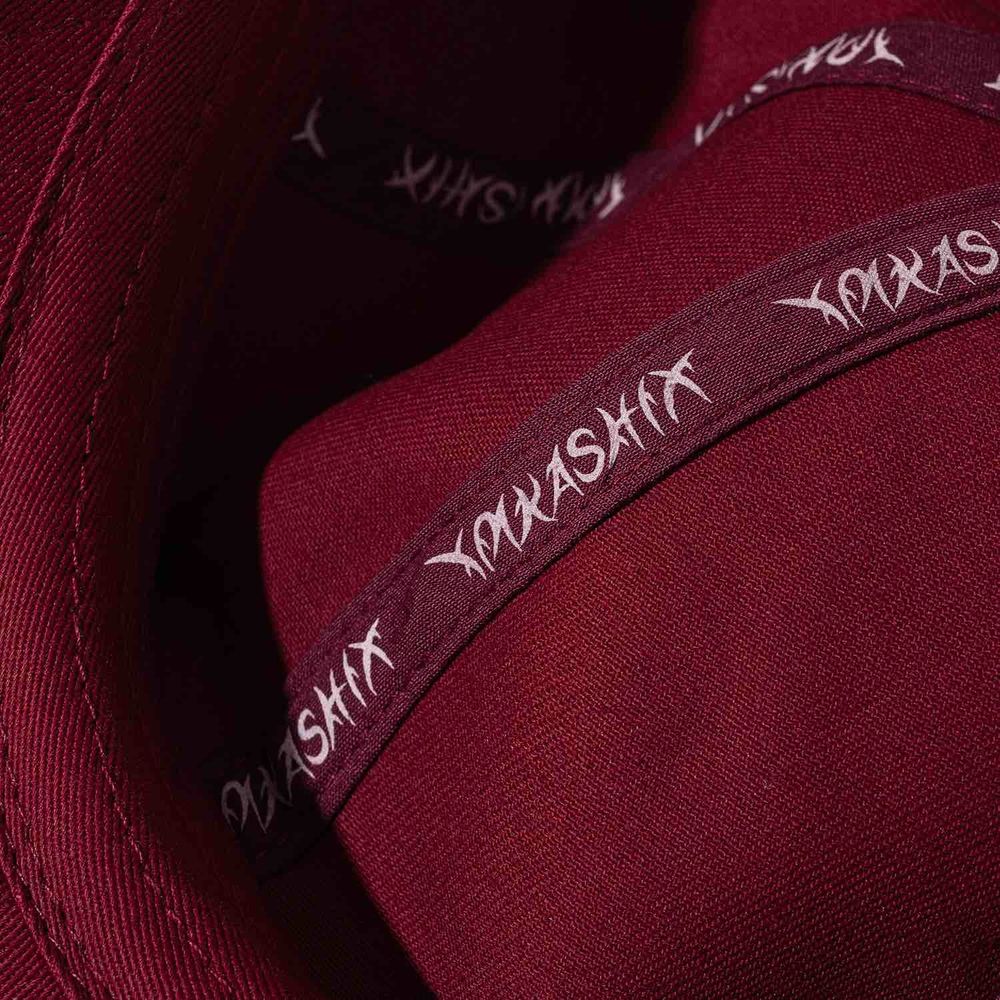 Кепка Ymkashix Hellcome Бордовая