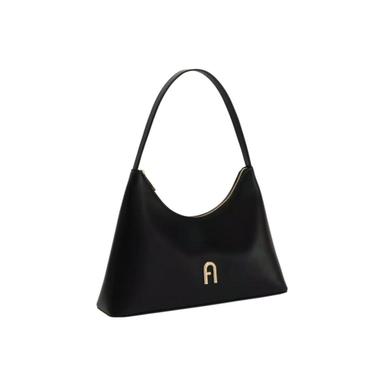 Сумка Furla 1927 Diamante S Hobo Bag Leather Black, WB00782-AX0733-O6000