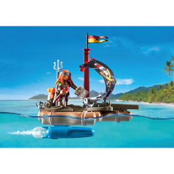 Playmobil - Pirates Пиратский плот с сокровищем 71794