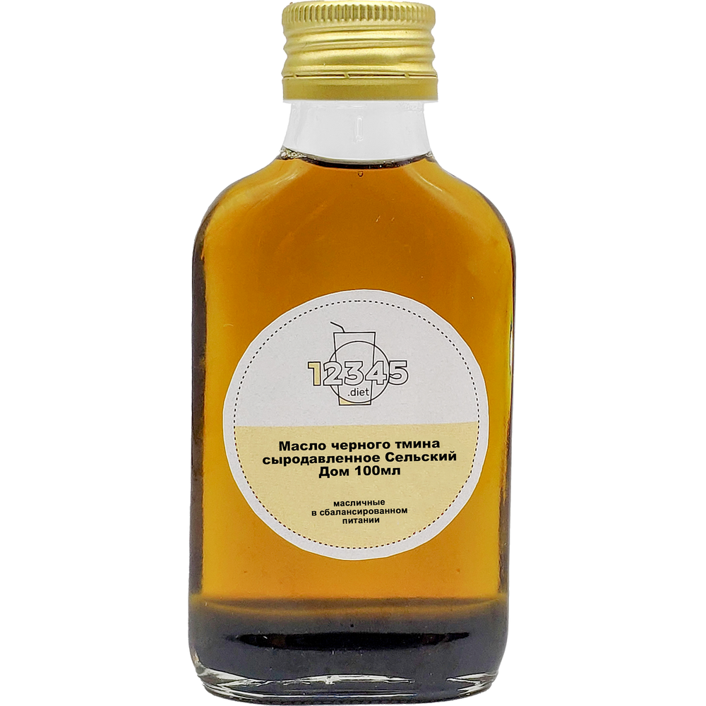 Масло тмина черного сыродавленное Сельский Дом 100мл