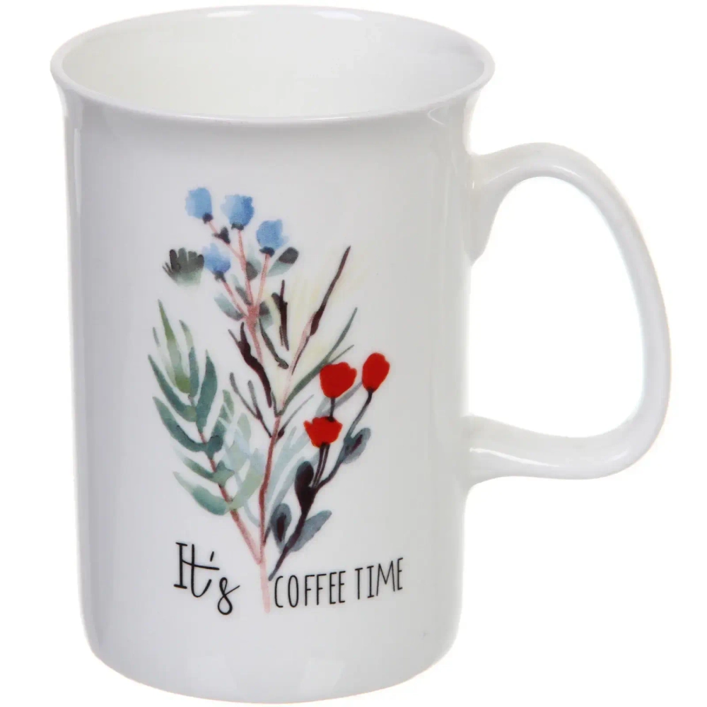 Кружка фарфоровая 330мл «Акварель»