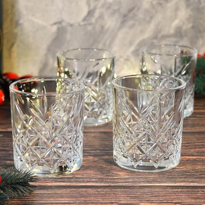 Набор стаканов для виски "Timeless" 4шт 205мл