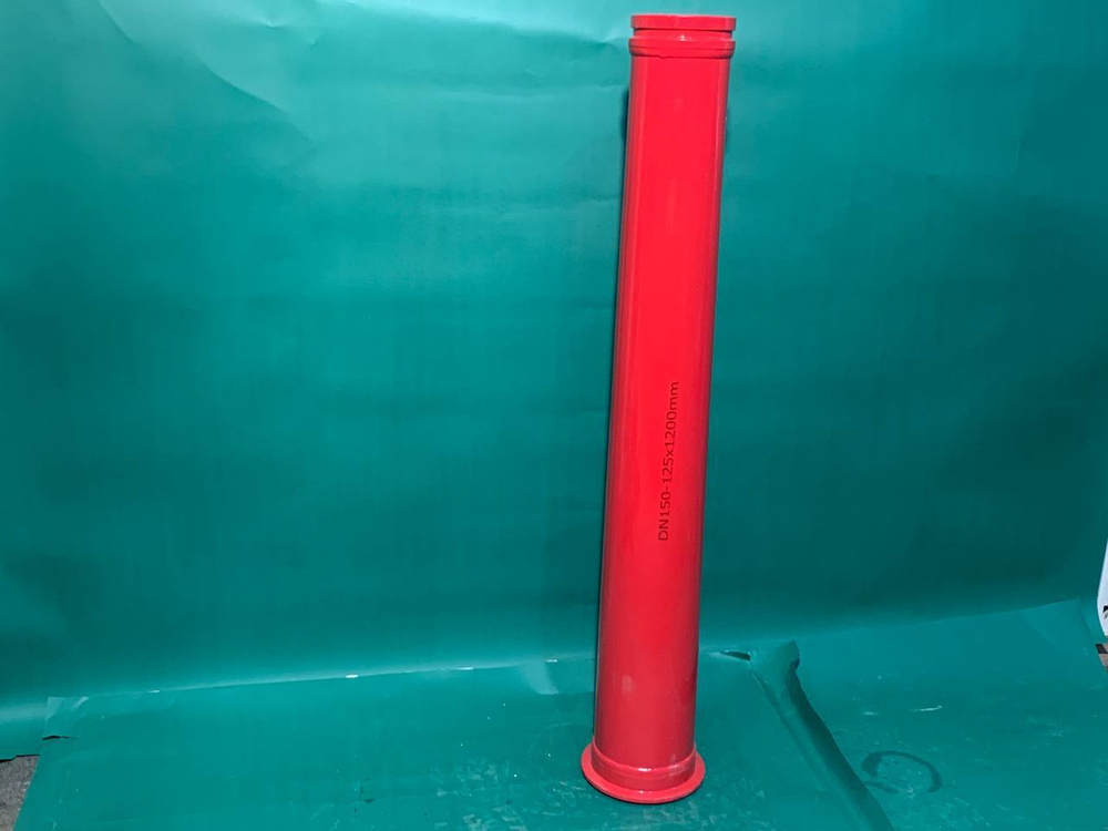 Разгонная труба DN150-125 (205-148 мм) ZX-SK / 1200 мм (ZX папа) двухслойная