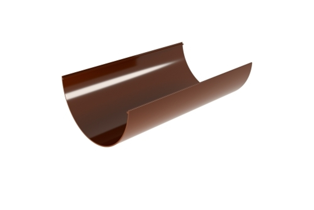 Желоб ПВХ стандарт шоколад 3м GL
