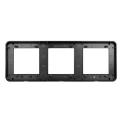 Рамка пластиковая FRM-VERSA-PL-3-BK (Arlight, -) 043784